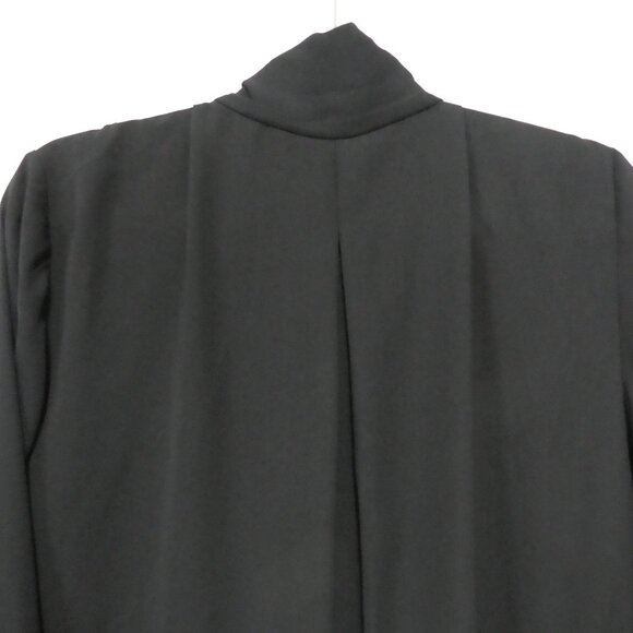 RACHEL - Rachel Roy | 2X | Elegant Black Blouse With Tie Detail - Picture 10 of 14